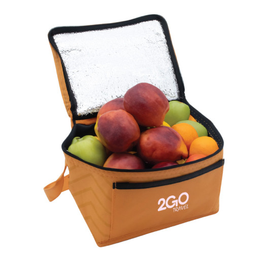 Patterned Lunch Cooler Fruit